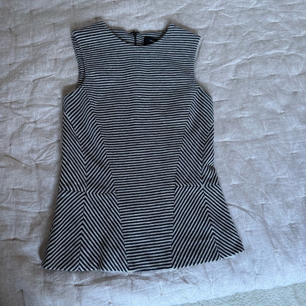 Derek Lam Striped Bodycon Top Size 4